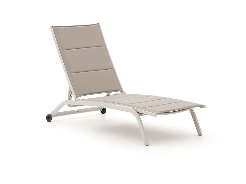 Bellagio Albacina Gartenliege mit Rollen stapelbar günstig online kaufen