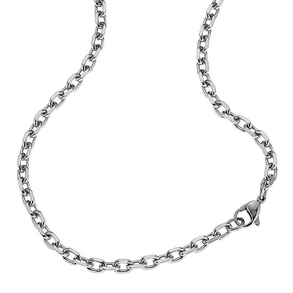 Zeeme Collierkettchen Edelstahl Ankerkette 4mm breit günstig online kaufen