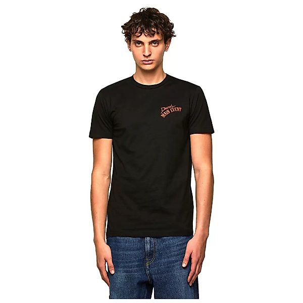 Diesel Diegos K15 Kurzärmeliges T-shirt 2XL Black Black Black günstig online kaufen