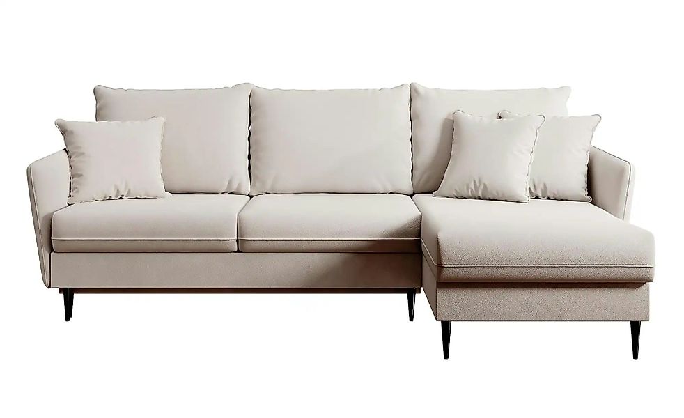 Selsey Ecksofa mit Schlaffunktion Volio ¦ beige ¦ Maße (cm): B: 223 H: 88 P günstig online kaufen