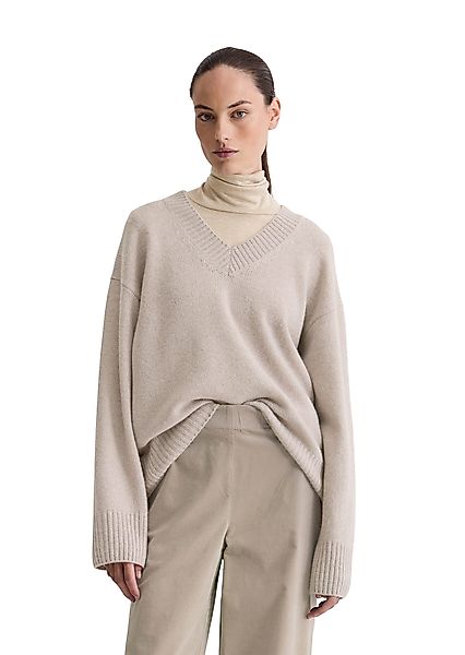 Marc O'Polo Strickpullover aus softem Merinowolle-Mix günstig online kaufen