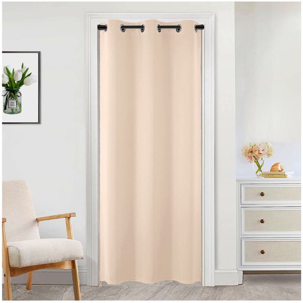 Qelus Raumteiler Verdunkelungstürvorhang Solide Türvorhang Küche günstig online kaufen