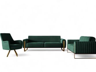 Fun Möbel Polstergarnitur Sofaset Designersofas VALERIE günstig online kaufen