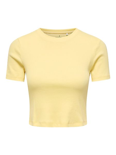 ONLY Kurzarmshirt "ONLBETTY S/S O-NECK SHORT TOP CC JRS" softe Jerseyqualit günstig online kaufen