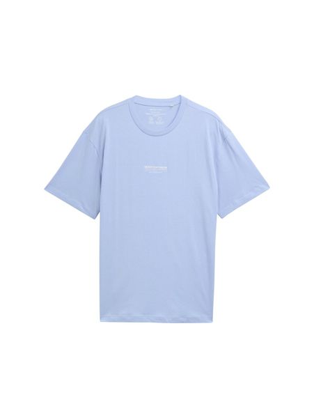 TOM TAILOR Denim T-Shirt mit Marken-Frontprint günstig online kaufen
