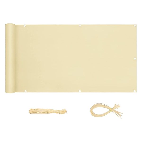 Sekey Balkonsichtschutz Meterware 75cm hoch Balkonsichtschutz günstig online kaufen