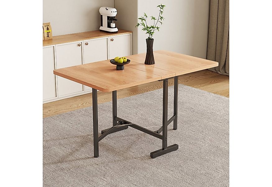 Flieks Esstisch (1-St., faltbar Tischpaltte 15-120cm), klappbar Küchentisch günstig online kaufen