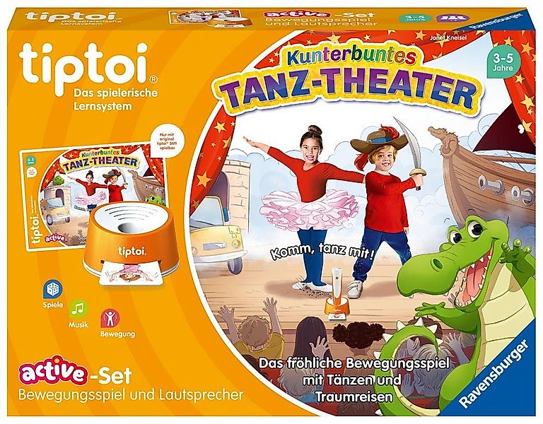Ravensburger Lernspielzeug tiptoi Lernspiel active Set günstig online kaufen
