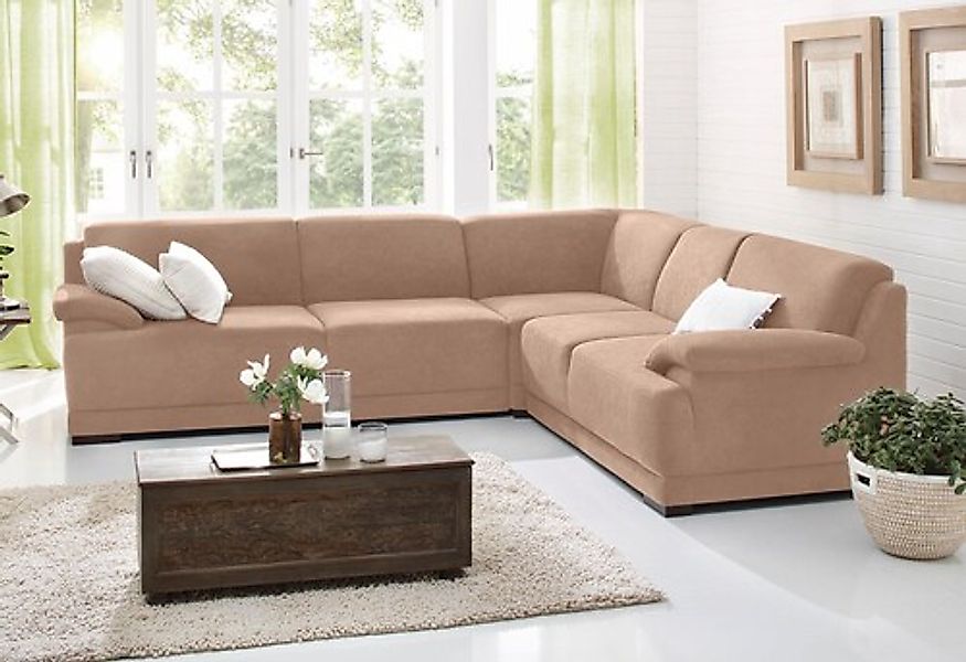 Home affaire Ecksofa "Telos L-Form", mit Boxspring-Federung und in 3 Qualit günstig online kaufen