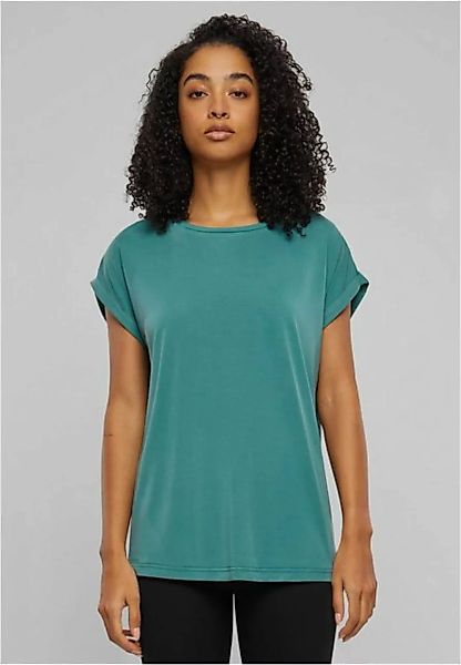 URBAN CLASSICS Kurzarmshirt Urban Classics Damen Ladies Modal Extended Shou günstig online kaufen