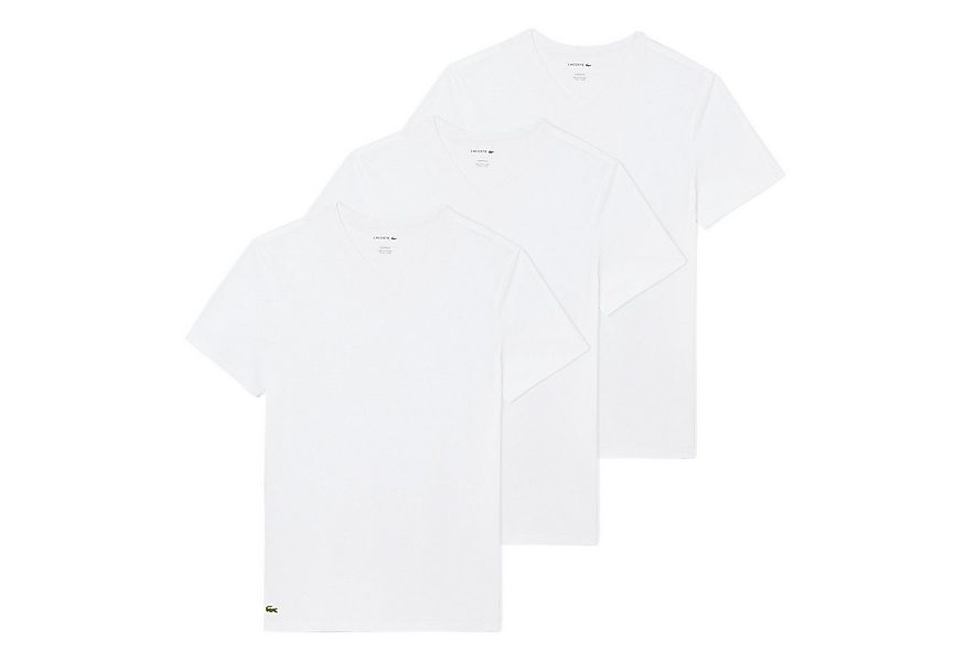 Lacoste Unterziehshirt 3er Pack T-Shirts V-Neck Tee (3-St., 3er Pack) mit M günstig online kaufen