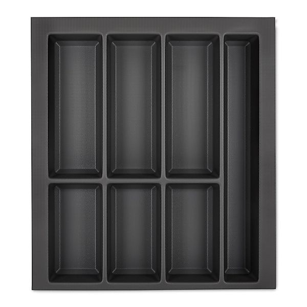 SOTECH Orga-Box VII Besteckeinsatz Basaltgrau 500 mm Höhe 50,5 mm mit Softt günstig online kaufen