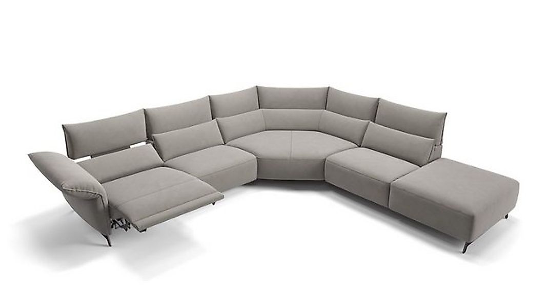 Sofanella 2-Sitzer Stoff CUNEO, Relaxsofa, Designsofa, Designer Couch, Ital günstig online kaufen