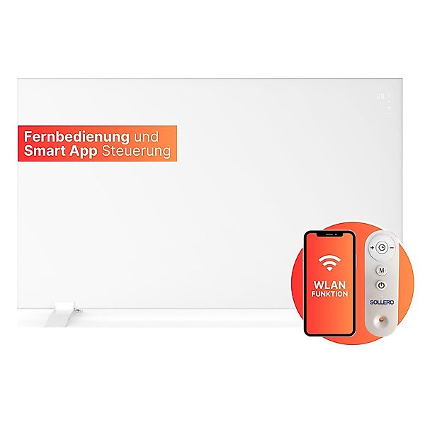 Sollero Infrarotheizung 450W Infrarotheizung mit WLAN, günstig online kaufen