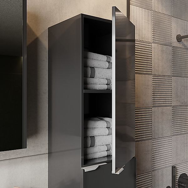 Karen Badmöbel-Set Hochschrank Lotus, (Komplett-Set, Standartmäßig günstig online kaufen