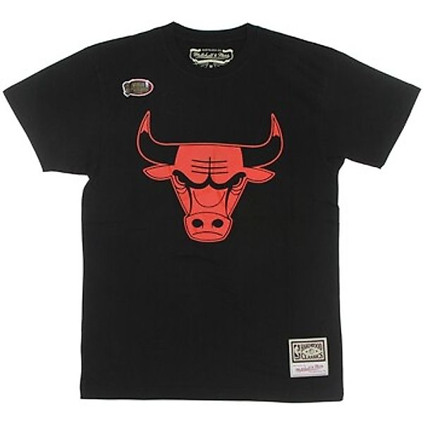 Mitchell And Ness  T-Shirts & Poloshirts T-shirt Chicago Bulls Blank Tradit günstig online kaufen
