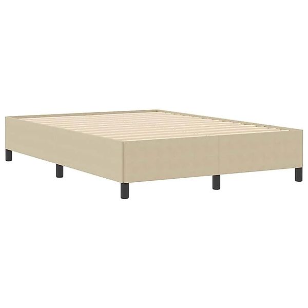 vidaXL Bettgestell Grau-Grün 140 x 200 cm Cordstoff 42006976 günstig online kaufen