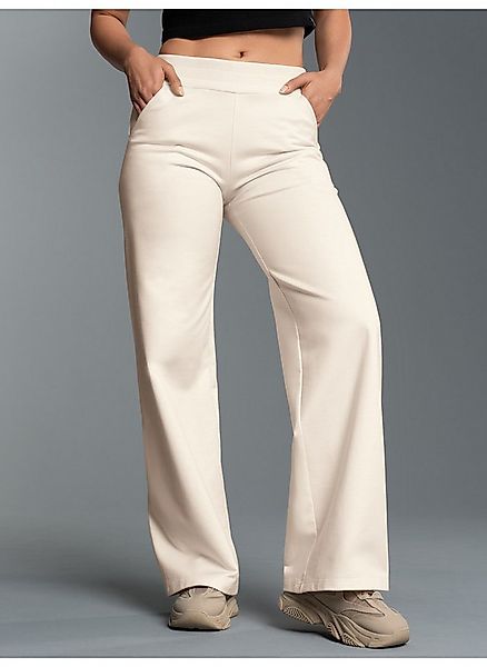 Trigema Jerseyhose TRIGEMA Jogginghose mit weitem Bein (1-tlg) günstig online kaufen