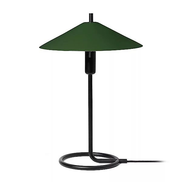 Tischleuchte Filo metall grün / Metall - Ø 30 x H 42.8 cm - Ferm Living - G günstig online kaufen
