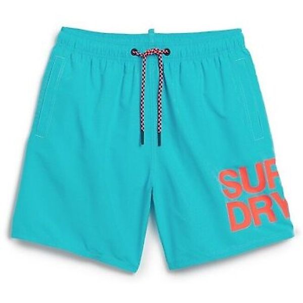 Superdry  Badeshorts Short de bain recyclé longueur  Logo günstig online kaufen