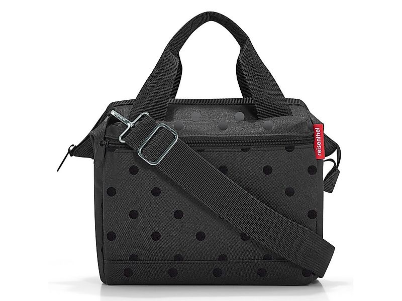 REISENTHEL® Einkaufsshopper allrounder cross glossy dots black günstig online kaufen