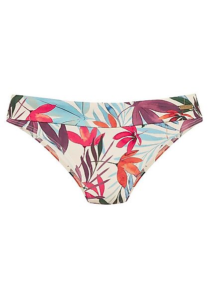 LASCANA Bikini-Hose Imani mit sommerlichem Blätterprint günstig online kaufen