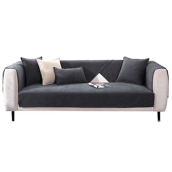 RWEUOQ Sofahusse Sofaschoner Einfarbig Sofabezug Sofa günstig online kaufen
