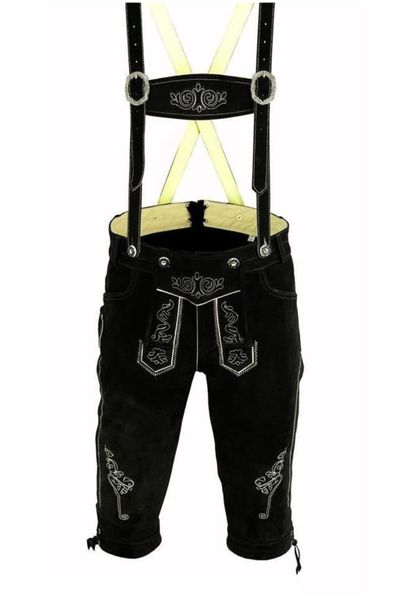 Myooka Trachtenlederhose Herren Trachtenlederhose Inkl. Hosen günstig online kaufen