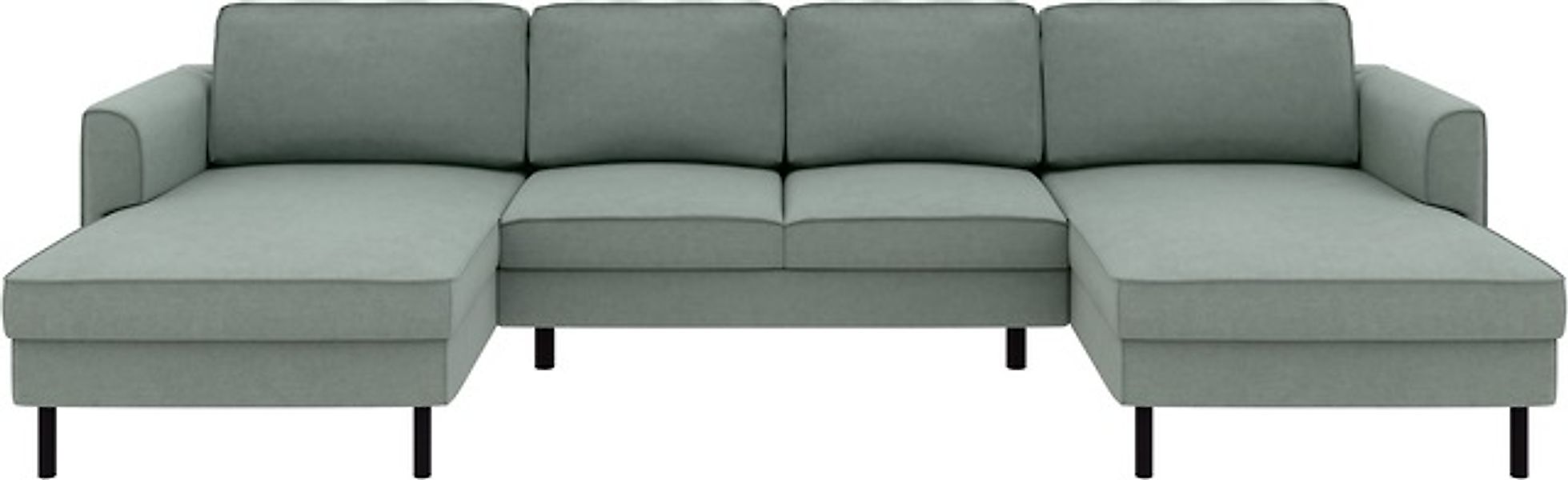 Home affaire Wohnlandschaft »Booster II, whlw. mit Schlaffunktion & Bettkas günstig online kaufen