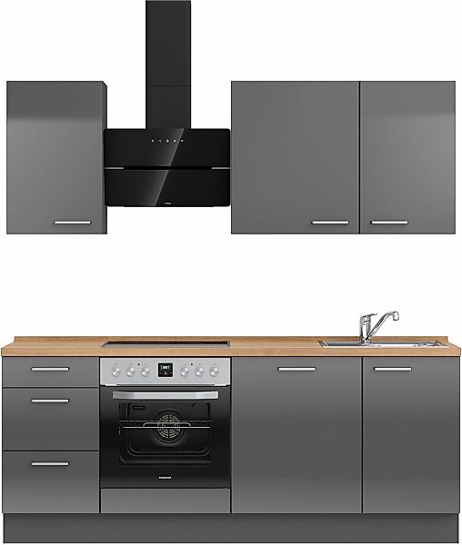 nobilia Küchenzeile ""Flash II"" vormontiert, Ausrichtung wählbar, Breite 2 günstig online kaufen