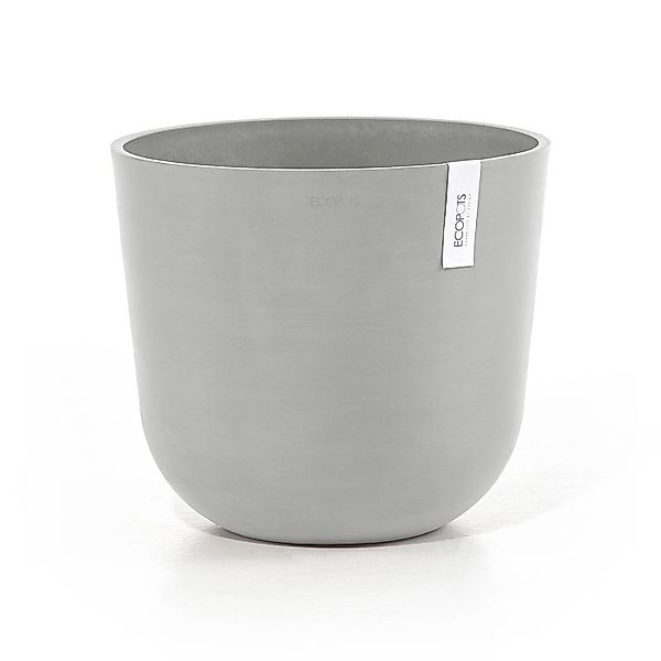 ECOPOTS Blumentopf Oslo 35 + Wassersystem Weißgrau, für innen und außen: fr günstig online kaufen