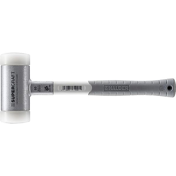 Halder Supercraft Schonhammer Ø 60 mm Rückschlagfrei mit 3-KomponentenStiel günstig online kaufen