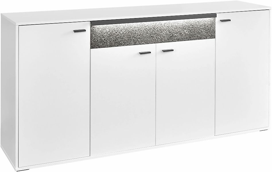 set one by Musterring Sideboard "Deltona", inklusive Beleuchtung, Schubkast günstig online kaufen
