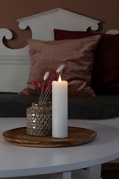 KONSTSMIDE LED-Kerze Weihnachtsdeko (1-tlg), LED Echtwachskerze, günstig online kaufen