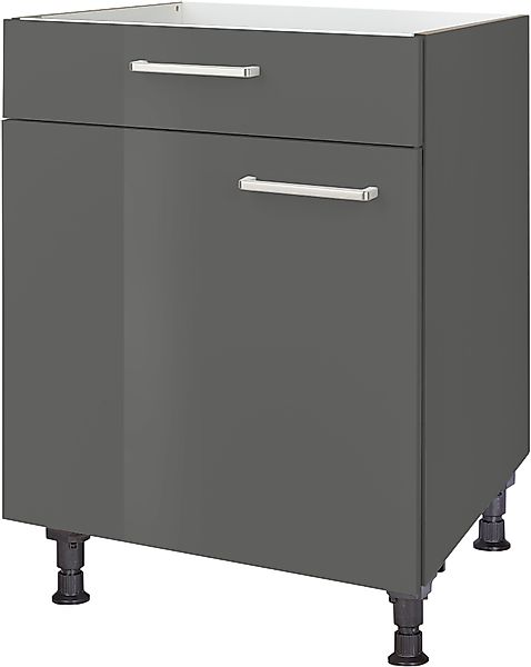 nobilia Kochfeldumbauschrank ""Flash", mit Schukasten und Tür, Ausrichtung günstig online kaufen