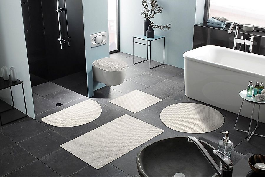 my home Badematte Lovro, Badvorleger, Badezimmer Teppich, Höhe 10 mm, beids günstig online kaufen