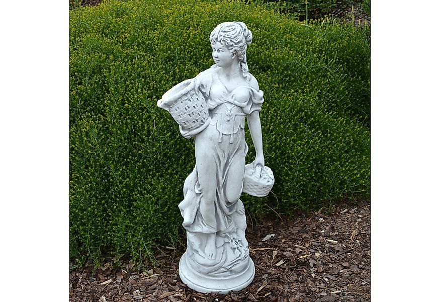 gartendekoparadies.de Gartenfigur Frauen-Statue Sommer, Steinfigur, H. 69 c günstig online kaufen
