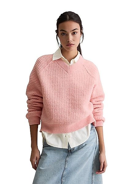 Marc O'Polo DENIM Strickpullover aus weichem Schurwolle-Alpakawolle-Mix günstig online kaufen
