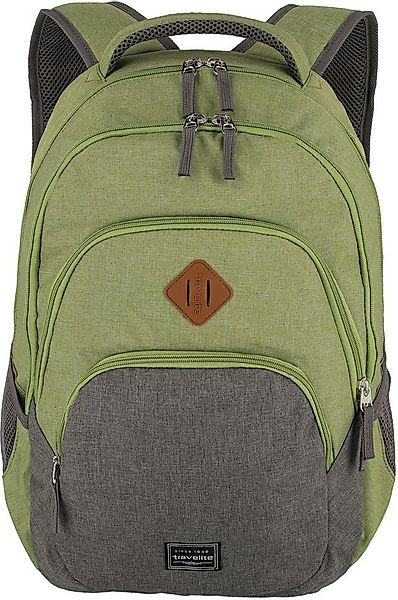 travelite Laptoprucksack BASICS Melange, Freizeitrucksack Arbeitsrucksack S günstig online kaufen