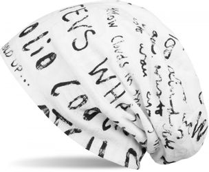 styleBREAKER Beanie Beanie mit Schrift im günstig online kaufen