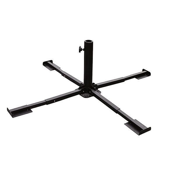 Lex Metall Sonnenschirmständer Schirmständer Schirmhalter Kreuzfußständer S günstig online kaufen