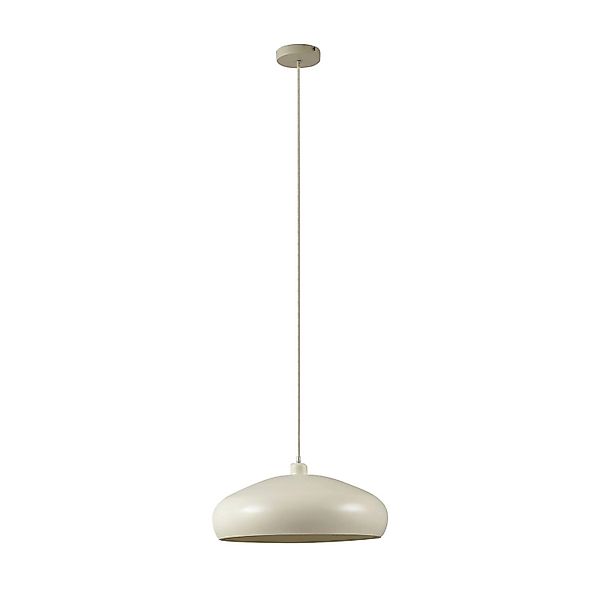 Lindby Pendelleuchte Elover 10030149 Modern in Creme aus Metall 1-flammig E günstig online kaufen