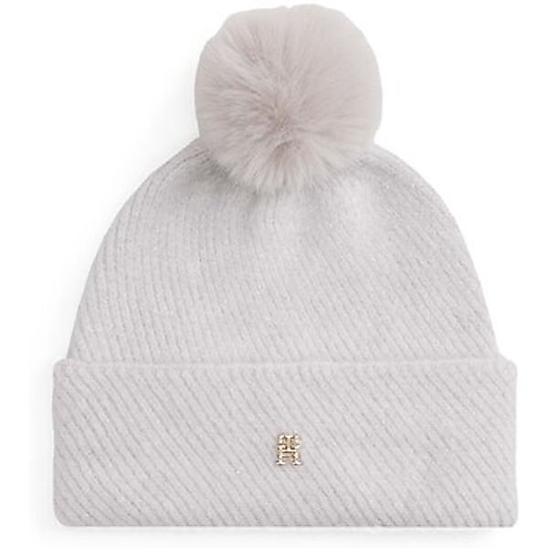 Tommy Hilfiger  Schirmmütze Th Pom Pom Beanie Lurex günstig online kaufen