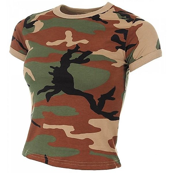 MFH T-Shirt US T-Shirt, Damen, woodland - L günstig online kaufen