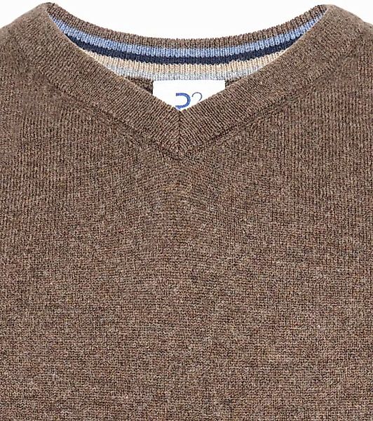 R2 Pullover Merino Wool Taupe - Größe 3XL günstig online kaufen