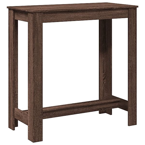 vidaXL Esstisch Bartisch Braun Eichen-Optik 102x50x103,5 günstig online kaufen