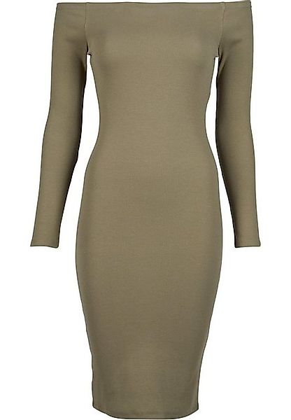 URBAN CLASSICS Shirtkleid Urban Classics Damen Ladies Off Shoulder Longslee günstig online kaufen