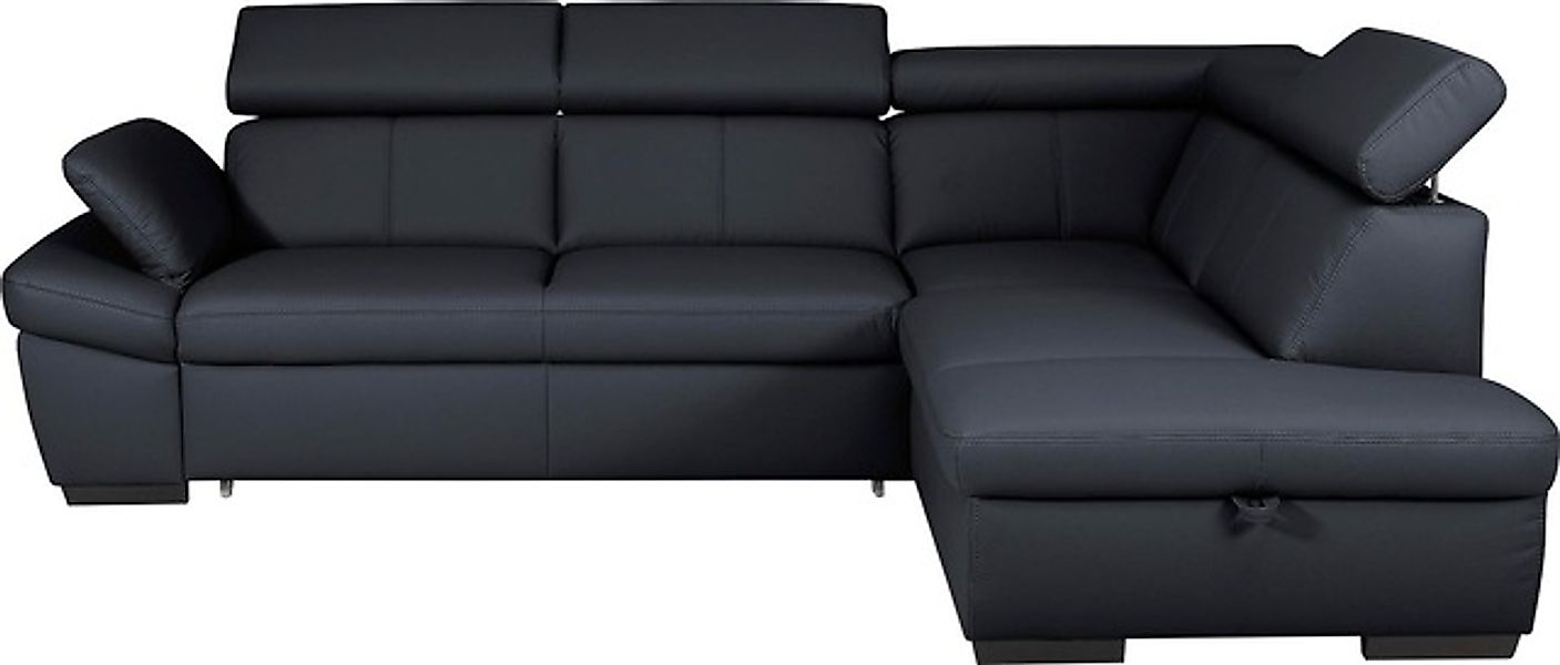 exxpo - sofa fashion Ecksofa »Salerno, Funktionssofa, hoher Sitzkomfort, Br günstig online kaufen