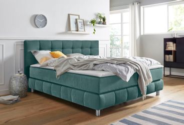 andas Boxspringbett "Salo" incl. Topper, 6 Breiten, 2 Härtegrade, TFK auch günstig online kaufen