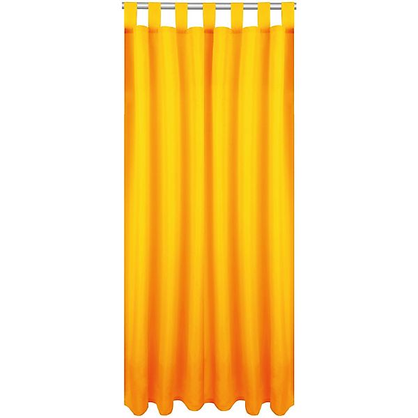 Bestlivings Dekoschal Ellen Schlaufen 140 cm x 225 cm Hellorange günstig online kaufen